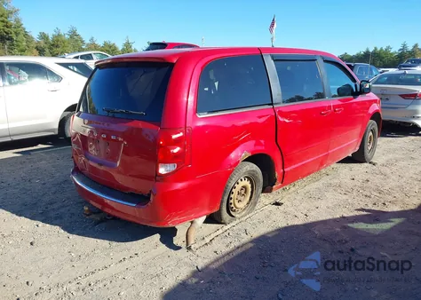 2012 Dodge Grand Caravan Se/Avp z USA, uszkodzony, nr VIN 2C4RDGBG5CR165664